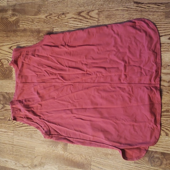 (UK S) FDJ French Dressing Jeans V Neck Sleeveless Top Solid Color Casual - Picture 6 of 6